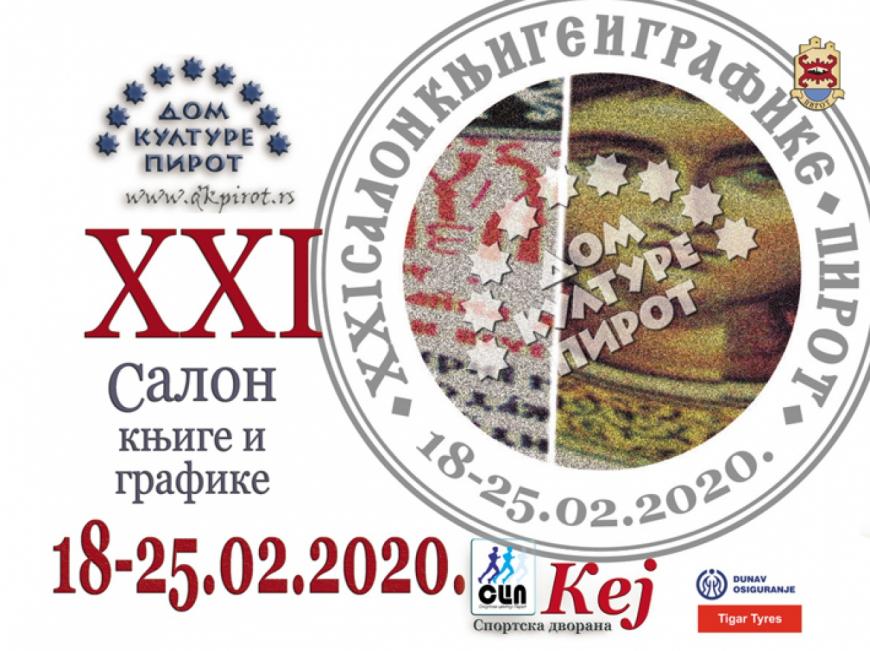 odiseja na 21 salonu knjige i grafike u pirotu