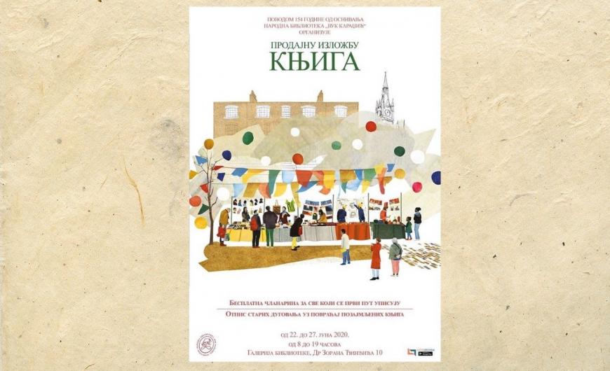 prodajna izložba knjiga u narodnoj biblioteci vuk karadžić u kragujevcu