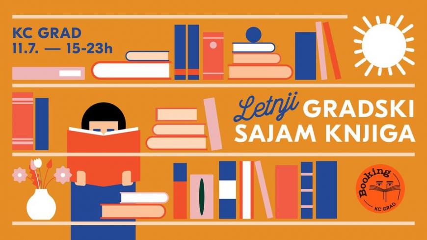 letnji gradski sajam knjiga kc grad, nedelja 11 jul