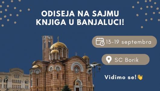 odiseja na sajmu knjiga u banjaluci